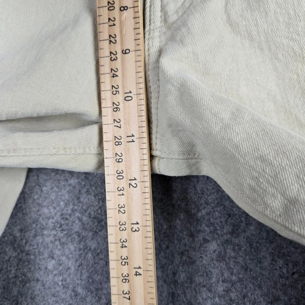 Polo Ralph Lauren Classic Fit Jeans Mens 34x32 Tan Khaki Denim Cotton Stretch